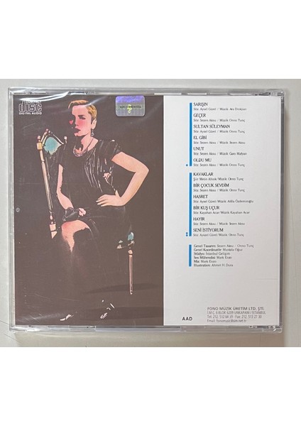 Sezen Aksu 88 CD (Jelatininde Sıfır Cd) fiyatları