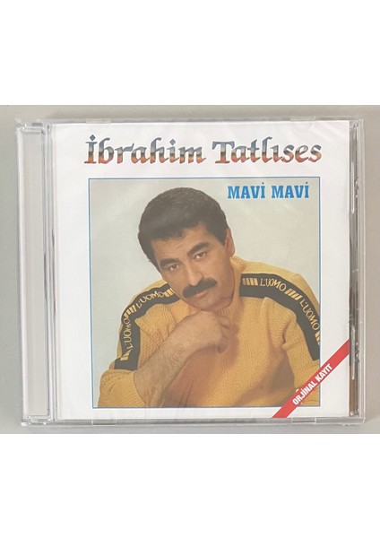 Ibrahim Tatlıses Mavi Mavi CD (Jelatinli Orjinal Sıfır Cd)