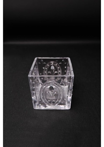 Tekli Kare Cam Mumluk 8 cm – MM.GZD.200 C1-1-288 fiyatları