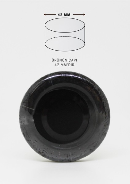 100 Lü Standart Kavanozlar Için Baskısız 40 - 42 mm Güvenlik Emniyet Bandı (100 Adet) modelleri