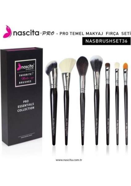 Pro Essentials Collection Fırça Seti Nasbrushset36