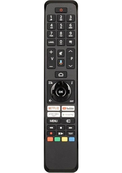 Toshiba CT-8563 Netflix- Prime Video-Google Play Tuşlu LED Tv Kumanda Ses Komutlu