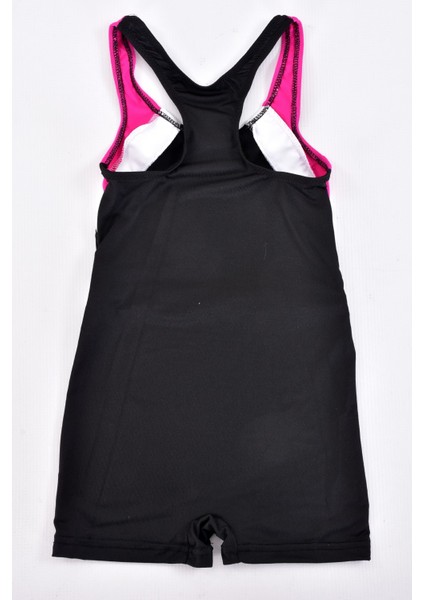 Kız Çocuk 304 Garson Şortlu Yüzücü Mayo Siyah modelleri