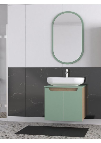Katia 60 cm Banyo Dolabı Renk Su Yeşili