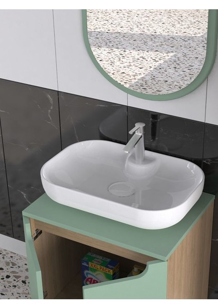 Katia 60 cm Banyo Dolabı Renk Su Yeşili fiyatları