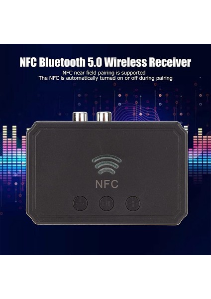 Nfc Bluetooth 5.0 Audio Recever Nfc Bluetooth 5.0 Kablosuz Alıcı