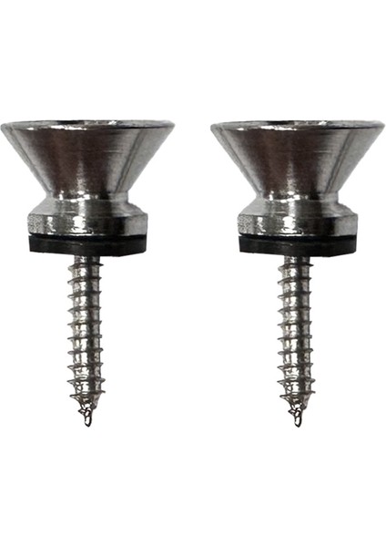 PM1-2X Silver Metal Kaliteli Gitar Askı Pimi