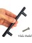 4 Adet Boy Kulp Mat Siyah 96 mm Kulp Mobilya Mutfak Dolabı Çekmece Dolap Kapak Kulpu Kulbu Metal Kulpları 2