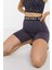 Pro 365 Shorts Tights Yüksek Belli Biker Tayt Şort Gri 4