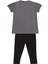 Kedi Dostlar Kız Çocuk T-Shirt Tayt Takım 4