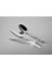 18 Parça Cutlery Çelik Çatal Bıçak Kaşık Takımı 1