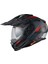 X.wed 3 Keyo Mat Gri-Kırmızı Kask 1