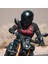 Y.100R Fullblack Mat Siyah Kask 5