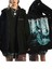 Daily Fashion Childrom Of Bodom Arka ve Ön Baskılı  Hoodie Outdoor Gotik Siyah Kapşonlu Sweatshirt  Daily 2