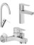 Nora S Banyo + Lavabo + Eviye Bataryası Set 1