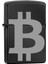 Bitcoin Sembolü Para Işareti Lazer Silinmez Resimli Benzinli Çakmak 1