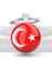 Türkiye Bayrağı Ay Yıldız Anahtarlık Büyüteç Camlı Metal Halka Anahtarlığı 5