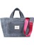 Hishi Tote Bag Denim Mumlu Kanvas Omuz Çantası & El Çantası 3