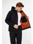 Orange Safety Softshell Siyah Mont Ceket 4