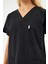 Takım V Yaka Tree Cotton Hemşire Siyah 10
