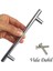8 Adet Boy Kulp Krom 128 mm Kulp Mobilya Mutfak Dolabı Çekmece Dolap Kapak Kulpu Kulbu Metal Kulpları 2