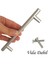 4 Adet Boy Kulp Mat Krom 128 mm Kulp Mobilya Mutfak Dolabı Çekmece Dolap Kapak Kulpu Kulbu Metal 2