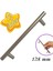 12 Adet Boy Kulp Saten 128 mm Kulp Mobilya Mutfak Dolabı Çekmece Dolap Kapak Kulpu Kulbu Metal Kulpları 1