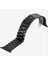 Apple Watch Paslanmaz Çelik Kordon (38 mm / 40 mm / 41 mm /SE Uyumlu) Siyah 2