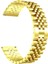 22 MM Universal Rolex Stil Paslanmaz Çelik Kordon Gold 2