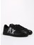 Siyah Erkek Deri Sneaker XUX016XCC71 2