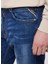 Normal Bel Slim Tapered Erkek Denim Pantolon M1021 009 Medıum Mavi 4