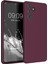 Matte Silicone Samsung Galaxy S24 Kılıf Mor 1