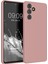 Matte Silicone Samsung Galaxy S24 Kılıf Rose Gold 1