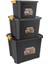 2 Adet Süper Sağlam 18 Litre Profesy Saklama Kutusu 39X30X26H MD4034 Çok Amaçlı Kullanım İçin Sandık 4