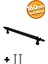 160 mm Siyah Çekmece Kulpları Dolap Mobilya Kulp Sert Polimer Kulpu Vidadahil ( 16 cm ) = 160 mm ( 10 Adet ) 5