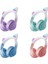 Stn-28 Pro Sevimli Kedi Kulaklı LED Işıklı Katlanabilir Kablosuz Kulaküstü Bluetooth Kulaklık 4