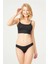 Siyah Klasik Basic Lazer Kesim Kadın Bikini KÜLOT-0462-SİYAH 1