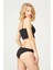 Siyah Klasik Basic Lazer Kesim Kadın Bikini KÜLOT-0462-SİYAH 2