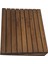 Masa Altı Ayaklık Ayak Koyma Standı Ayak Rampası 49X40CM. Ön Yük. 5cm. Arka Yük 15 Cm. Kestane 1