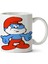 Şirinler Şirin Baba Smurf Iki Tarafı Baskılı Kupa Bardak 1
