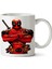 Deadpool Iki Tarafı Baskılı Kupa Bardak 1