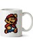 Super Mario Pixel Iki Tarafı Baskılı Kupa Bardak 1