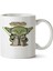 Yoda Star Wars Iki Tarafı Baskılı Kupa Bardak 1