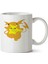 Yellow Envolutions Pokemon Evrim Iki Tarafı Baskılı Kupa Bardak 1