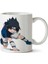 Sasuke Uchiha Naruto Shippuden Bıçak Iki Tarafı Baskılı Kupa Bardak 1