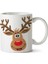 Reindeer-Png Iki Tarafı Baskılı Kupa Bardak 1