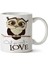 Owl You Need Is Love Iki Tarafı Baskılı Kupa Bardak 1