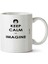 Keep Calm - John Lennon Iki Tarafı Baskılı Kupa Bardak 1
