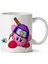 Kirby-Free-Png-Image Iki Tarafı Baskılı Kupa Bardak 1