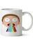 Nerd Morty Rainbow Iki Tarafı Baskılı Kupa Bardak 1